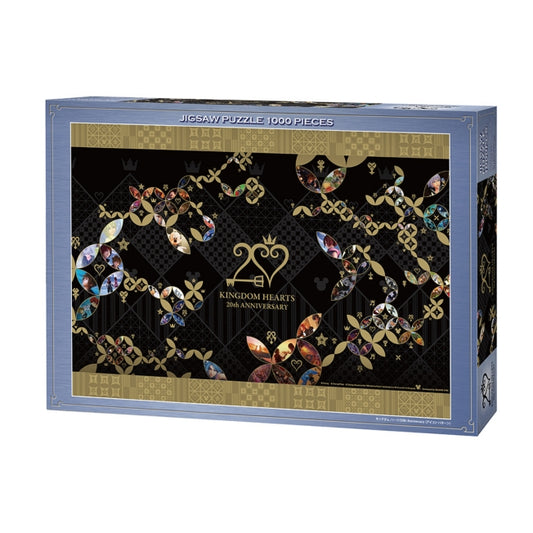 Disney Store - Kingdom Hearts Puzzle 1000 Teile "Kingdom Hearts / 20th Anniversary (Icon Muster)" - Puzzle