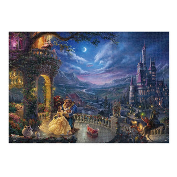 Disney Store - Die Schöne und das Biest Tanz im Mondschein 1000 Teile Puzzle - Puzzle