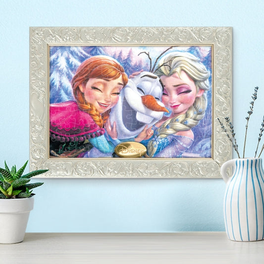 Disney Store - Die Eiskönigin Puzzle 108 Teile "Anna, Elsa & Olaf" - Puzzle