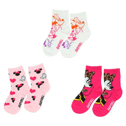 Disney Store - Minnie Crew-Socken-Set 7896 - Socken Japan Disney Store