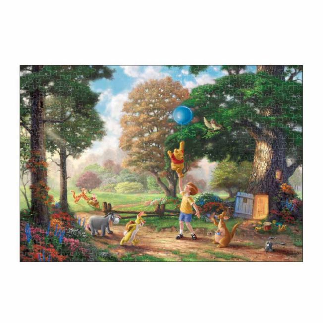 Disney Store - Winnie The Pooh II Stained Art Jigsaw Puzzle 500 Pieces - Puzzle