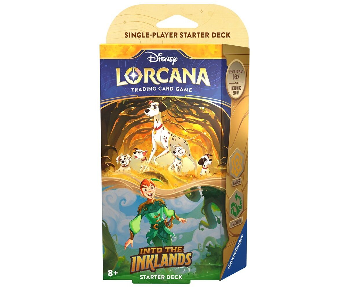 Disney Lorcana: Into the Inklands - Starter Deck Amber/Emerald - EN