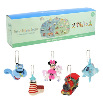 Disney Store - Plush Pendants 5 Pieces - Accessory