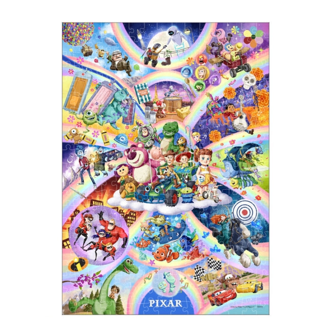 Disney Store - Pixar Puzzles 300 Teile "Popping out! ~Pixar Charaktere Große Sammlung~" - Puzzle