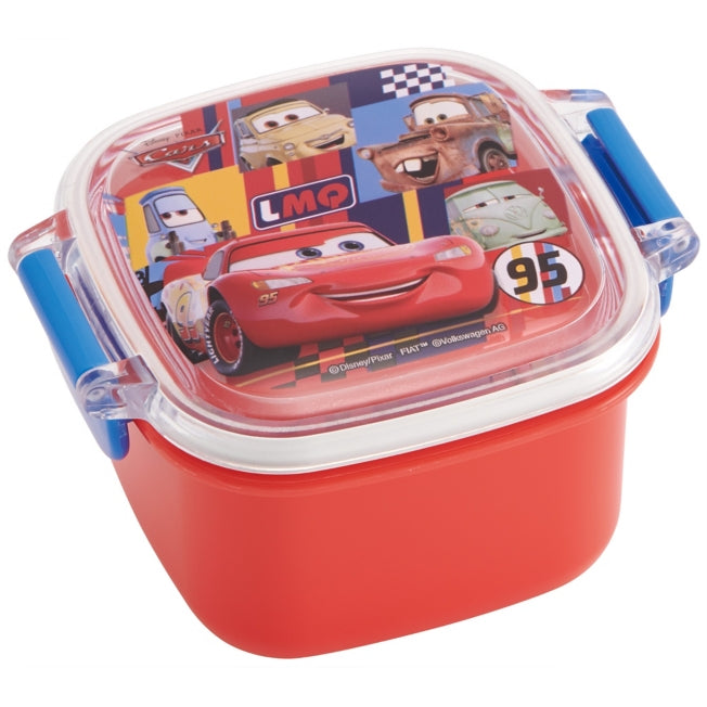 Disney Store - Cars Character Mini Title Lunch Box Dishwasher Safe - Lunch Box