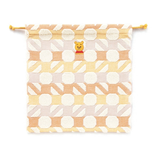 Disney Store - KIDEA TUDUKERU Winnie the Pooh 71-1217250-Y - Drawstring Bag Japan Disney Store