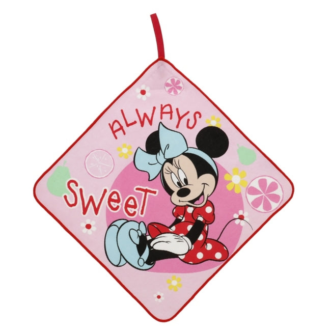 Disney Store Minnie Mouse Loop Towel Set of 3 Bathroom Accessory