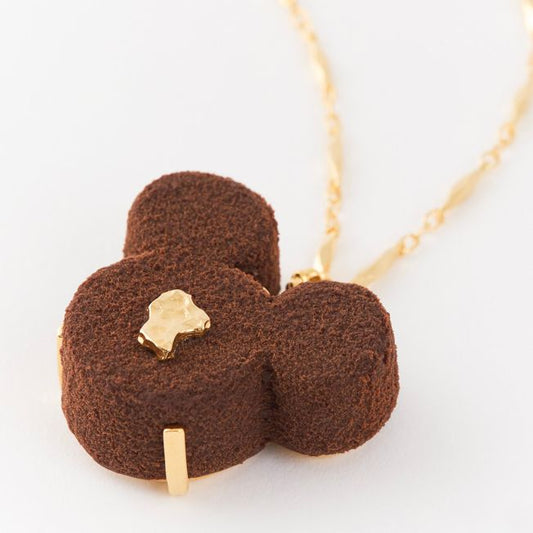 Disney Store - Mickey Mouse Necklace Luxury Chocolate (Brown) - Jewelry