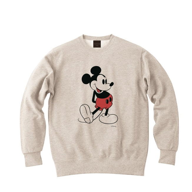 Disney Store - VintageMickey Sweatshirt OATMEAL - Sweatshirt