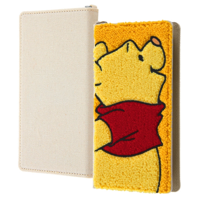 Disney Store - Disney Characters - Phone Case - Flex L Size - Sagara Embroidery - Winnie the Pooh