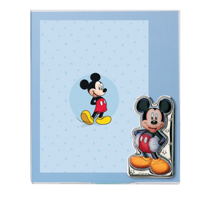 Disney Store - VALENTI Plexiglas-Fotorahmen mit Silberveredelung Mickey Mouse (B) D325 4XC 15x20cm 2L-Format - Fotografierahmen