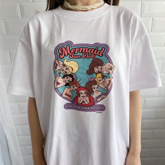 Disney Store - Die kleine Meerjungfrau/Mermaid Funclub/T-Shirt/Weiß - Kleidung