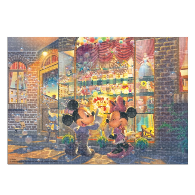 Disney Store - Mickey & Minnie Weltkleinstes 1000-Teile-Puzzle "Abenddämmerung im Spielzeugladen" - Puzzle