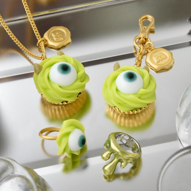 Disney Store - Cupcake Mike/Ring mit Schlagsahne - Accessoire Japan Disney Store