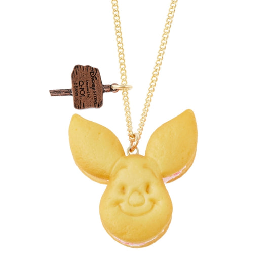 Disney Store - Kewpie Piglet / Halskette Erdbeer-Cookie-Sandwich-Eis - Schmuck Japan Disney Store