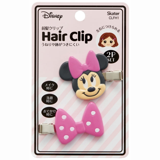 Minnie Mouse Hair Clips [2 pieces]