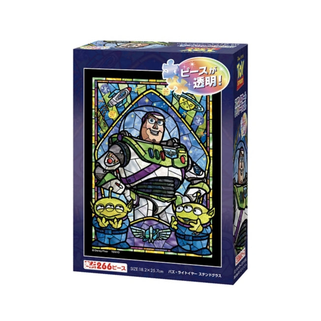 Disney Store - Buzz Lightyear Stained Glass Puzzle 266 Teile - Puzzle