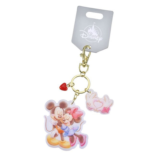 Disney Store - Mickey &amp; Minnie Keychain - Accessory