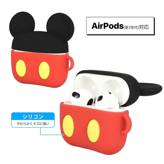 Disney Store - Mickey Mouse AirPods (3rd Generation) Compatible Silicone Case DN-934MK - Accessories