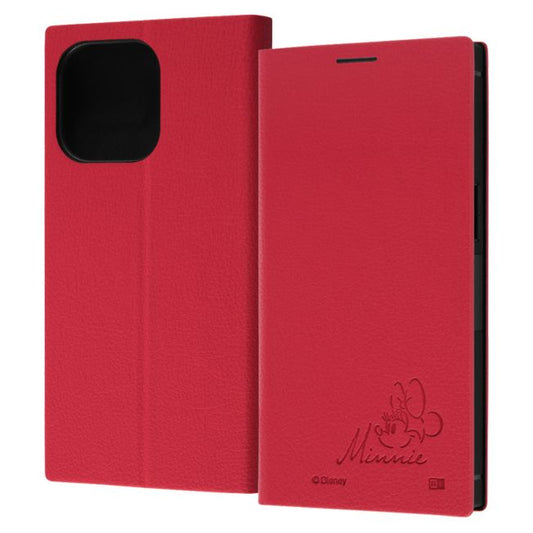 Disney Store - Disney Character Shockproof Leather Case with Magnetic Closure/ Minnie Mouse - Phone Case