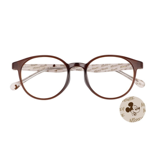 Disney Store - Zoff Mickey Minnie Donald Daisy Boston-Typ Brille Freie Größe - Accessoire Japan Disney Store