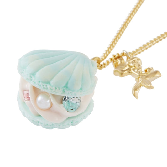 Disney Store - Ariel Halskette mit Muschel-Macaron - Schmuck Japan Disney Store