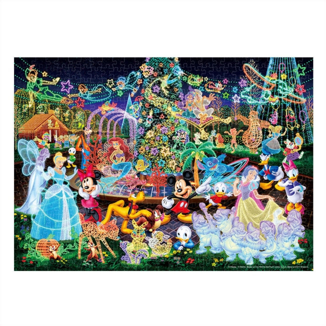 Disney Store - Disney All Character Magical Illumination 500-teiliges Puzzle - Puzzle