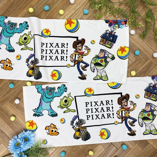 Disney Store - PIXAR! PIXAR! PIXAR! Face towel - bathroom accessory