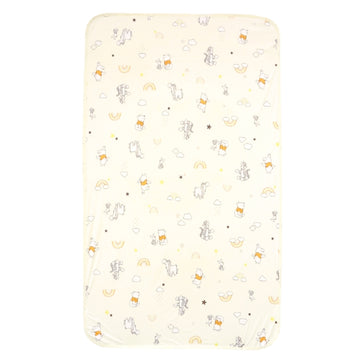 Disney Store Cooling and Waterproof Bed Sheet Winnie the Pooh &amp; Friends Bed Sheet