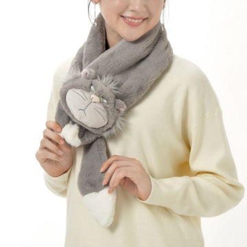 Disney Store - Lucifer Scarf Grey - Winter Fashion