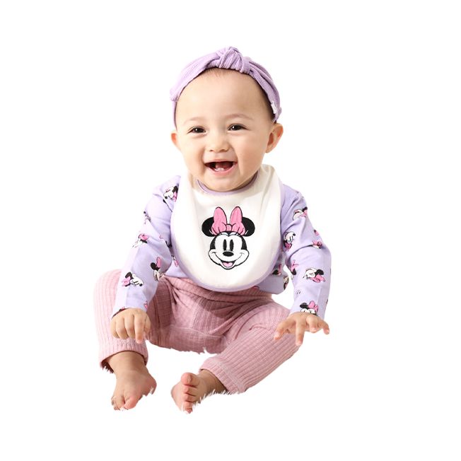 Disney Store - Babydoll mit Geschenkbox Langarm 3-teiliges Geschenkset - Babykleidung