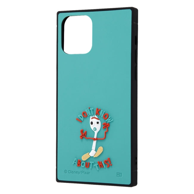 Disney Store - iPhone 12 / 12 Pro 'Disney Pixar Characters' / Shockproof Hybrid Silicone Case KAKU / 'Toy Story / Forky' - Phone Case