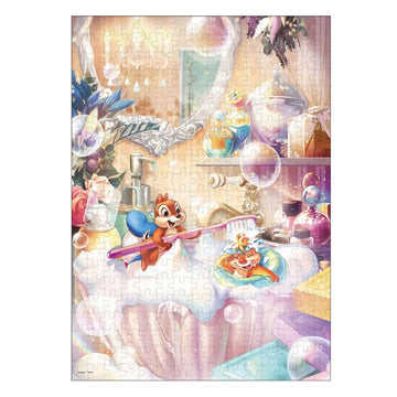 Disney Store - Chip & Dale Puzzle 300 Teile "Chaotische Badezeit" - Puzzle