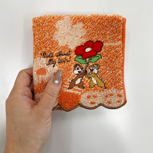 Disney Store - Chip &amp; Dale Mini Towel Natural Nuts - Towel