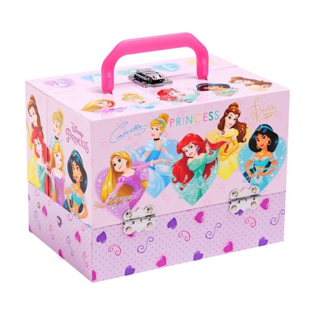 Disney Store - Disney Princess Vanity Makeup Box - Cosmetic Case