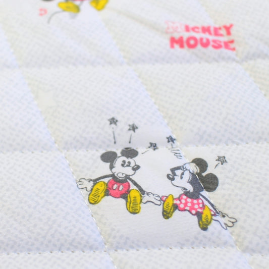 Disney Store - Nap Duvet Cover Mickey Minnie with Mesh Back 100% Cotton Quilt - Bedding