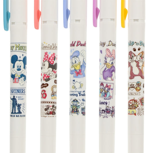 Mickey Mouse & Freunde 5 Farben 5 Stifte Marker Tokyo Resort