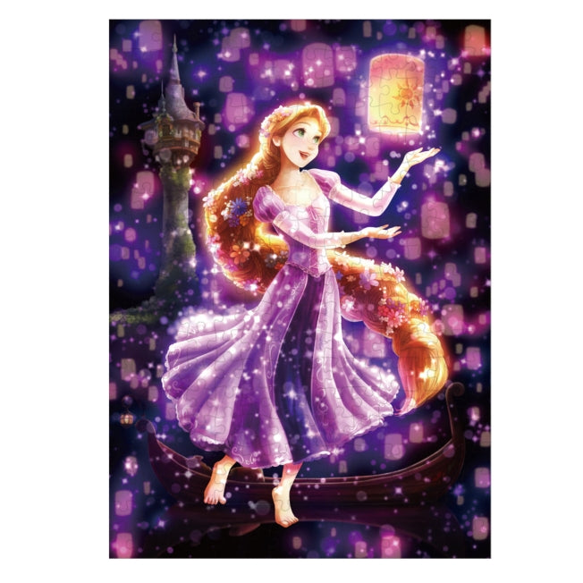 Disney Store Rapunzel Stained Art 266 Piece Puzzle Toy