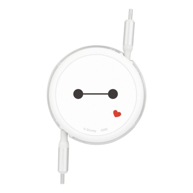 Disney Store - Baymax PD60W kompatibles USB2.0 Rollen-Typ-C Kabel - Zubehör