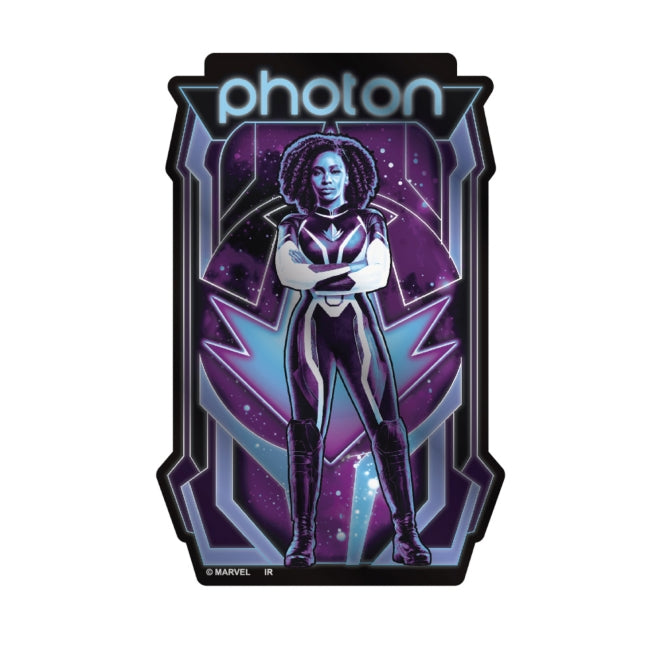 Disney Store - Marvel's Metal Sticker (PHOTON) - Sticker