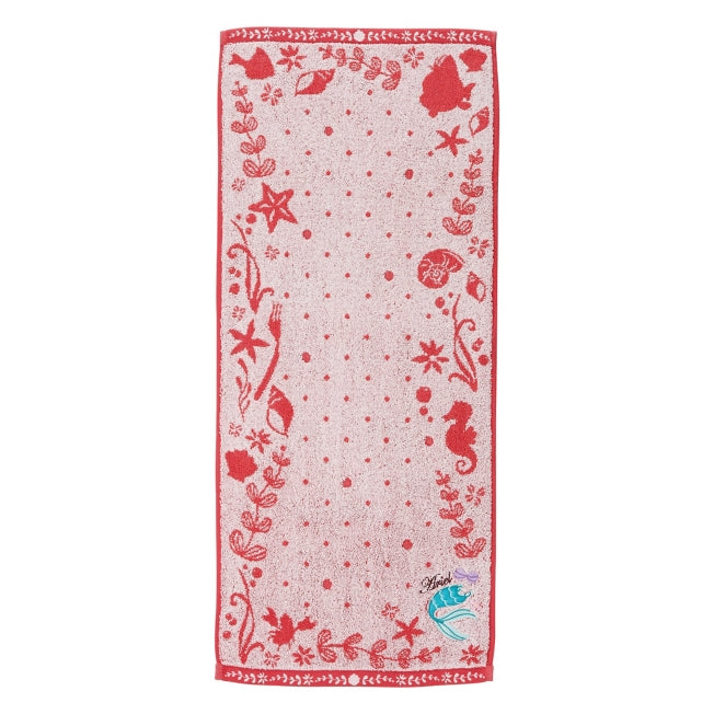 Disney Store - The Little Mermaid Ariel Face Towel - Bath Towel