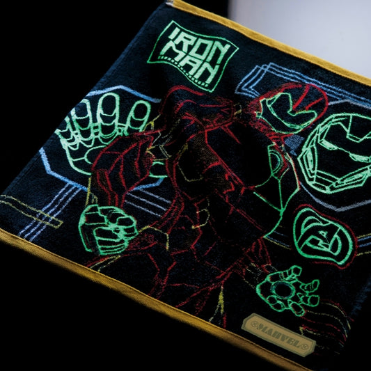 Disney Store - Marvel Iron Man Face Towel Electric - Towel