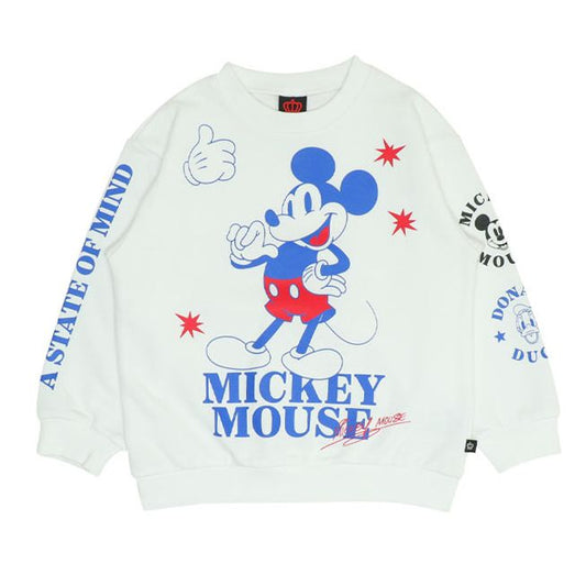 Disney Store - Mickey Donald Eltern-Kind passende Charakterpullover 0125K / Babygröße Kinderpullover - Sweatshirt - Langarm