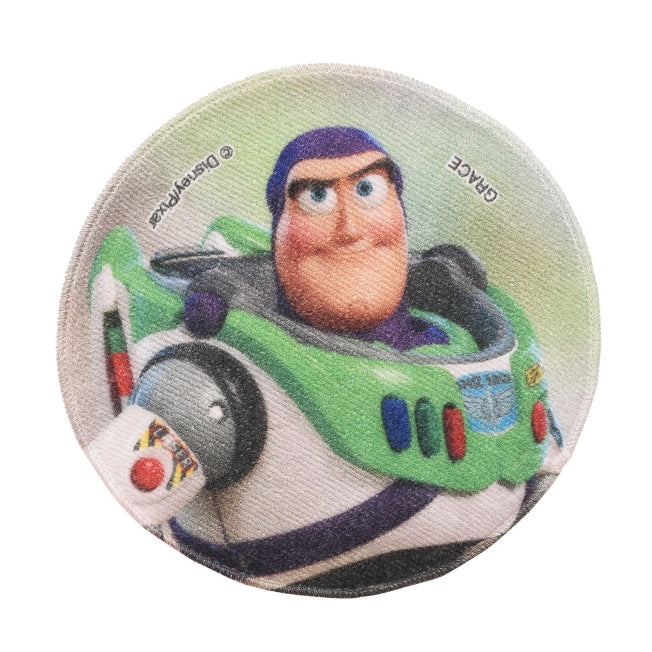 Disney Store Toy Story Buzz Lightyear Round Towel Bathroom Accessory