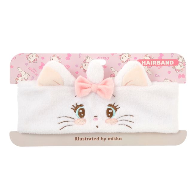 Disney Store - Marie the Elegant Cat Hairband Illustrated by Mikko - Hair Accessory