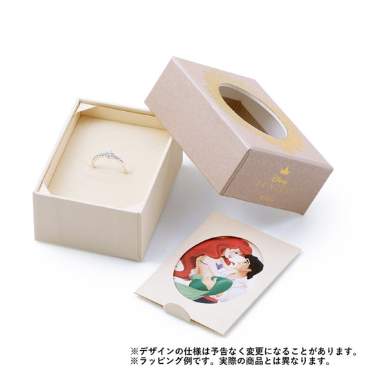 Disney Store - DI-SR2404CZ Disney Prinzessin Ariel / Silber Damenring Japan Disney Store