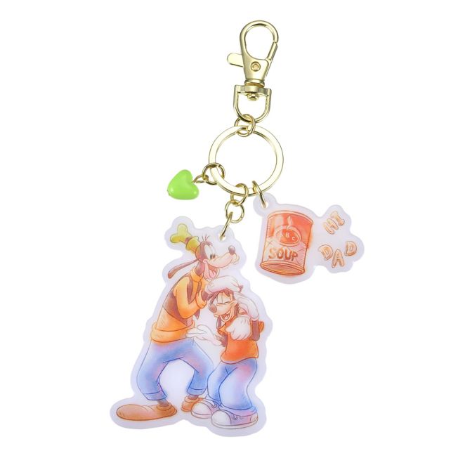 Disney Store Goofy &amp; Max Keychain Accessory