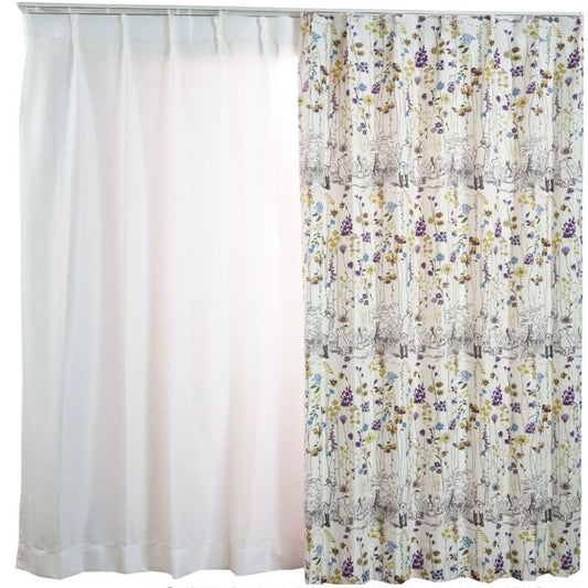 Disney Store - Pooh Garden Place Blackout Curtain - Home Accessory