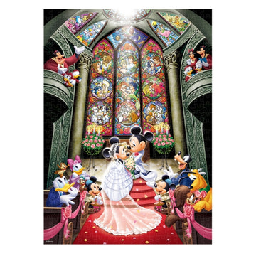 Disney Store - Disney All Character Hologrammpapier Puzzle 500 Teile "Fantasy Celebration" - Puzzle