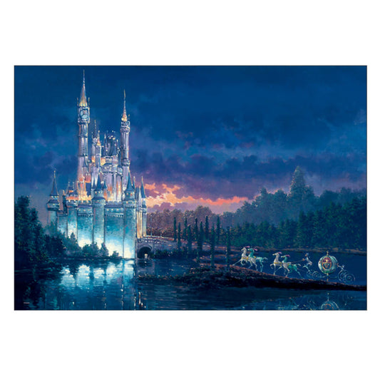 Disney Store - Cinderella Jigsaw Puzzle 1000 Stück Spezialkollektion Rodel Gonzales Moment Away - Puzzle Japan Disney Store